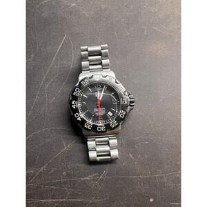 TAG HEUER 44mm Formula 1 Men's Watch Stainless Steel Black Dial Quartz